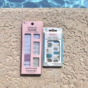 Dashing Diva & Sally Hansen Gel Nail strips